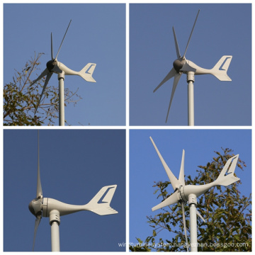 400W Hybrid System 12V 24V Wind Turbine Generator